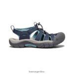 azul marino/imán calzado KEEN newport h2 T0822B406 mujer