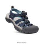 azul marino/imán calzado KEEN newport h2 T0822B406 mujer - Imagen 3