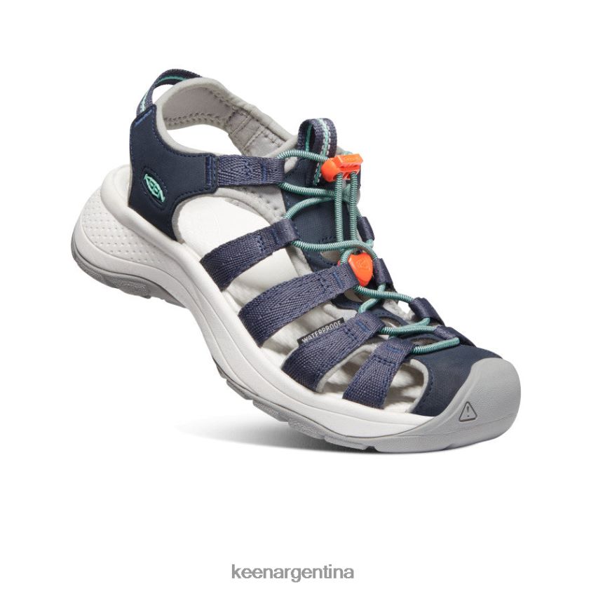 azul marino/vidrio biselado calzado KEEN sandalia astoria oeste T0822B548 mujer - Imagen 3