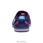 azul profundo/festival fucsia calzado KEEN sandalia raya T0822B917 niños grandes - Imagen 5