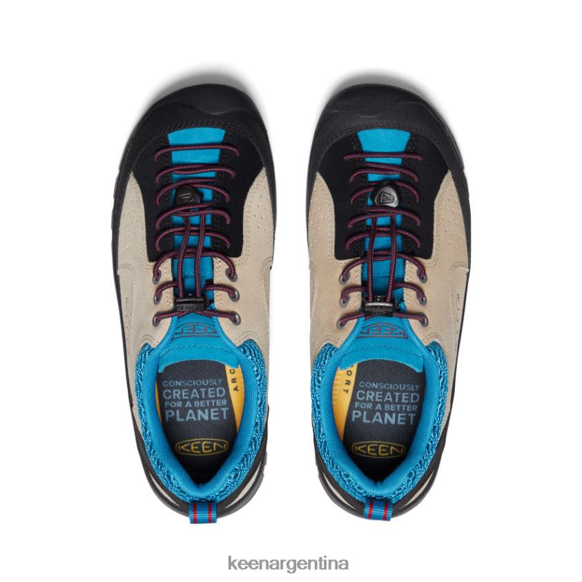 azul safari/fiordo calzado KEEN rocas de jaspe sp T0822B559 mujer - Imagen 4