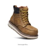 belga/concha de arena calzado KEEN cincinnati 6" T0822B655 mujer - Imagen 3