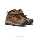 bisonte/alfombra roja calzado KEEN bota impermeable ridge flex T0822B905 pequeños niños - Imagen 2