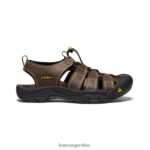 bisonte calzado KEEN cuero newport T0822B132 hombres