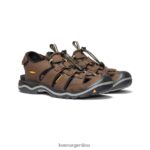 bisonte/negro calzado KEEN rialto T0822B296 hombres - Imagen 2