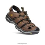 bisonte/negro calzado KEEN rialto T0822B296 hombres - Imagen 3