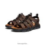 bisonte/negro calzado KEEN sandalia daytona ii T0822B34 hombres - Imagen 2