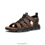 bisonte/negro calzado KEEN sandalia daytona ii T0822B34 hombres - Imagen 3