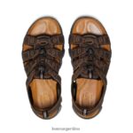 bisonte/negro calzado KEEN sandalia daytona ii T0822B34 hombres - Imagen 4