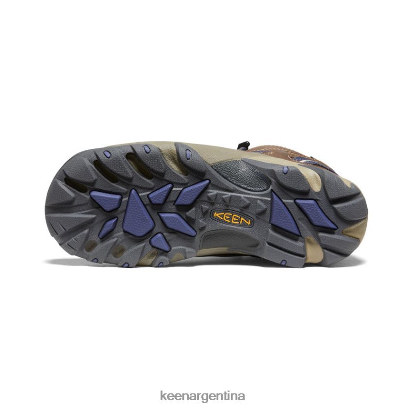 cabra/corona azul calzado KEEN targhee ii impermeable medio T0822B619 mujer - Imagen 4