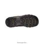 cacao/mantillo calzado KEEN bota impermeable de encaje alto targhee T0822B389 hombres - Imagen 4