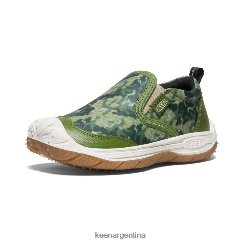 camuflaje/camping calzado KEEN perro de velocidad sin cordones T0822B716 pequeños niños - Imagen 3