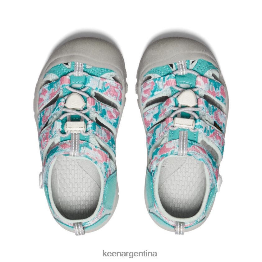 camuflaje/glaseado rosa calzado KEEN newport h2 T0822B734 pequeños niños - Imagen 4