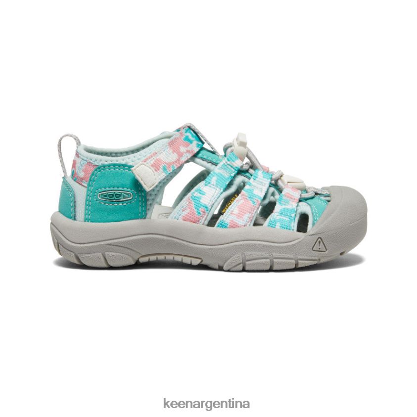 camuflaje/glaseado rosa calzado KEEN newport h2 T0822B734 pequeños niños - Imagen 1
