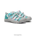 camuflaje/glaseado rosa calzado KEEN newport h2 T0822B754 niños grandes - Imagen 2