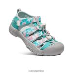 camuflaje/glaseado rosa calzado KEEN newport h2 T0822B754 niños grandes - Imagen 3