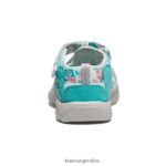 camuflaje/glaseado rosa calzado KEEN newport h2 T0822B754 niños grandes - Imagen 5