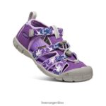 camuflaje/tillandsia morado calzado KEEN seacamp ii cnx T0822B795 niños grandes - Imagen 3