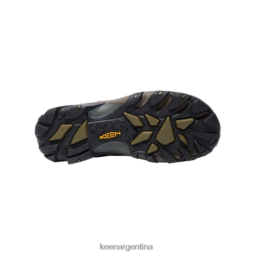 cantimplora/oliva oscura calzado KEEN botas de montaña impermeables targhee ii T0822B156 hombres - Imagen 4