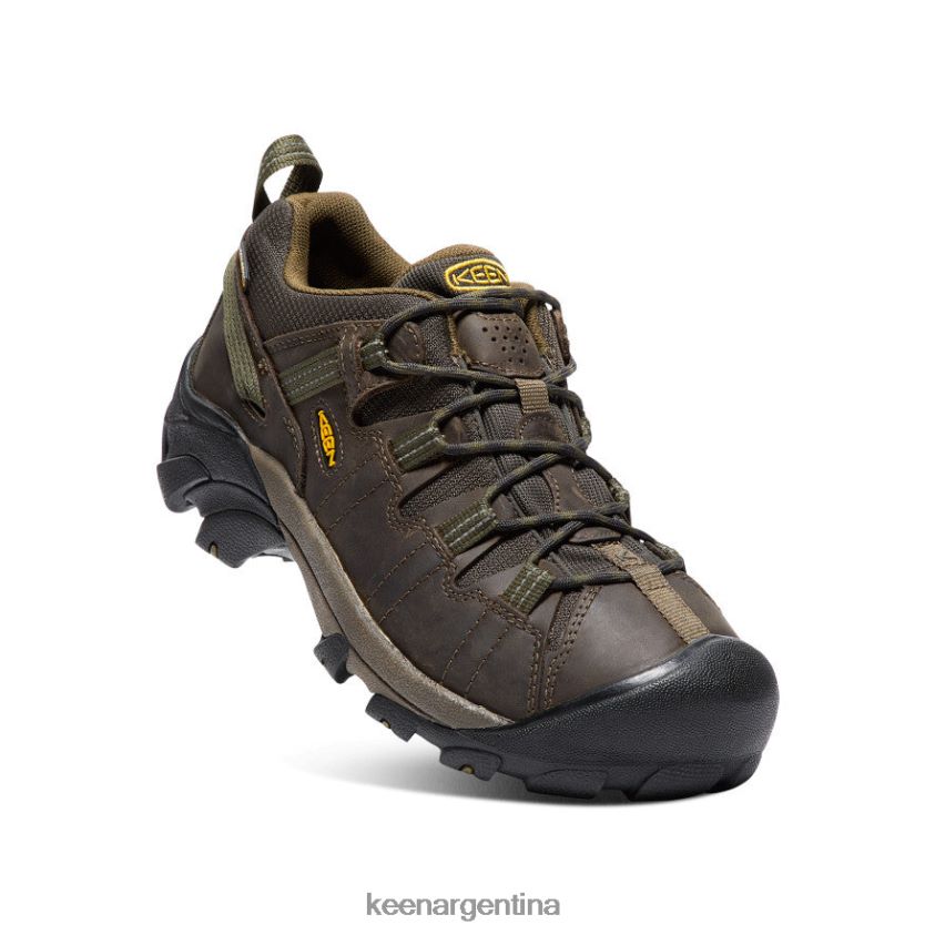 cantimplora/oliva oscura calzado KEEN targhee ii impermeable ancho T0822B293 hombres - Imagen 3