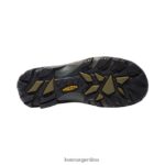 cantimplora/oliva oscura calzado KEEN targhee ii impermeable ancho T0822B293 hombres - Imagen 4