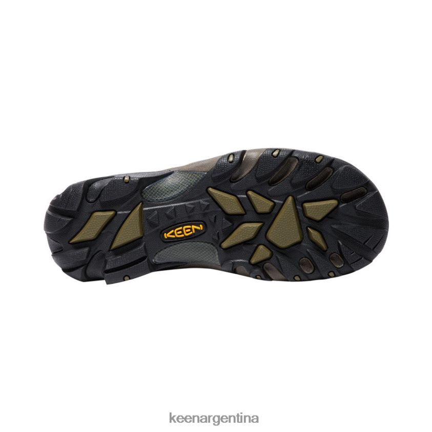 cantimplora/oliva oscura calzado KEEN targhee ii impermeable ancho T0822B293 hombres - Imagen 4