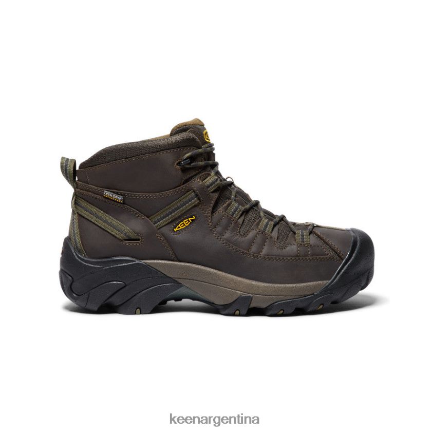 cantimplora/oliva oscura calzado KEEN targhee ii impermeable medio ancho T0822B247 hombres - Imagen 1