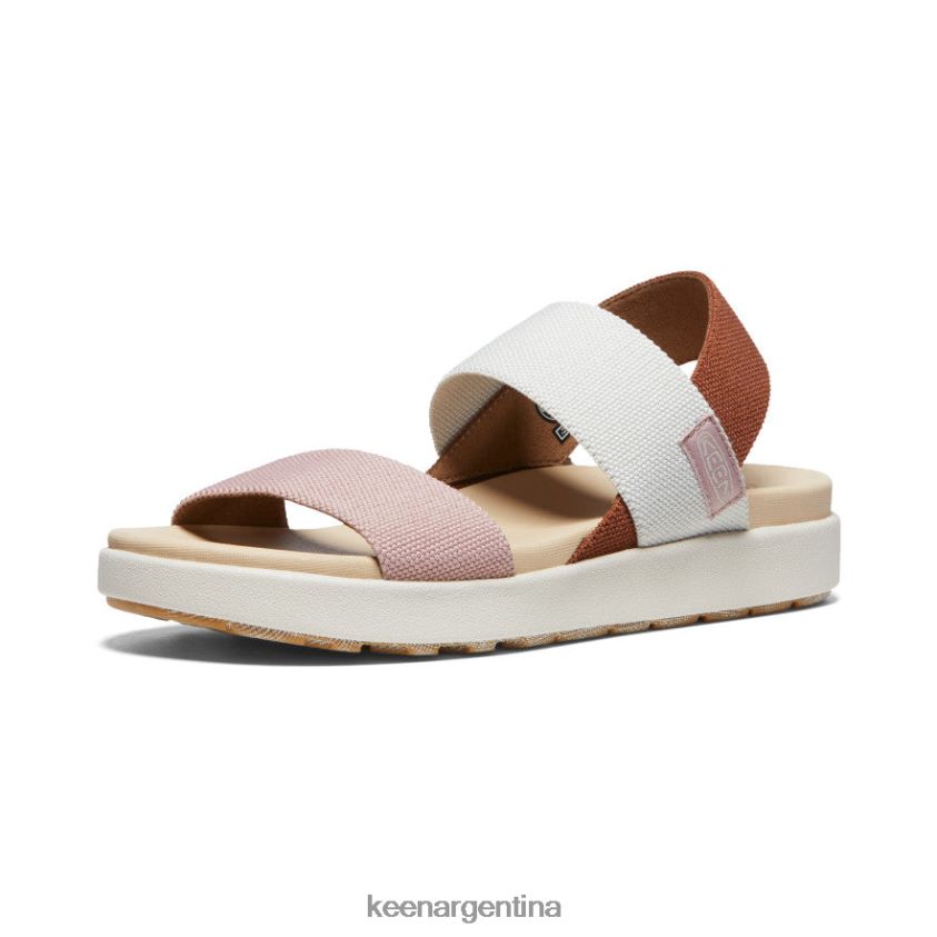 caparazón de tortuga/abedul calzado KEEN sandalia elle con tira trasera T0822B421 mujer - Imagen 3