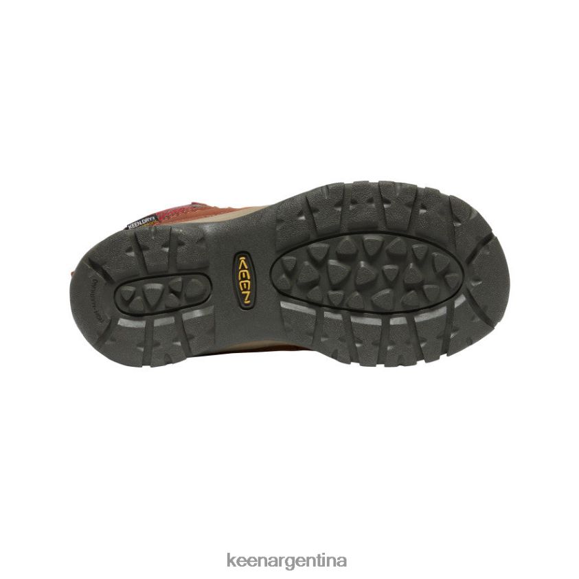 caparazón de tortuga/cuadros rojos calzado KEEN bota impermeable de invierno kaci iii T0822B677 mujer - Imagen 4