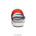 carisma/arcilla roja/tritono azul fiordo calzado KEEN sandalia elle con tira trasera T0822B419 mujer - Imagen 5