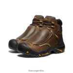 cascada marrón calzado KEEN Monte Vernon 6" T0822B353 hombres - Imagen 2