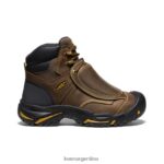 cascada marrón calzado KEEN Monte Vernon 6" T0822B353 hombres