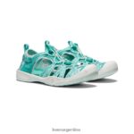 cascada/vidrio azul calzado KEEN sandalia moxie T0822B924 niños grandes - Imagen 2