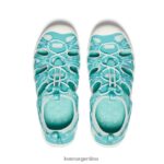 cascada/vidrio azul calzado KEEN sandalia moxie T0822B924 niños grandes - Imagen 4
