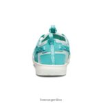 cascada/vidrio azul calzado KEEN sandalia moxie T0822B924 niños grandes - Imagen 5