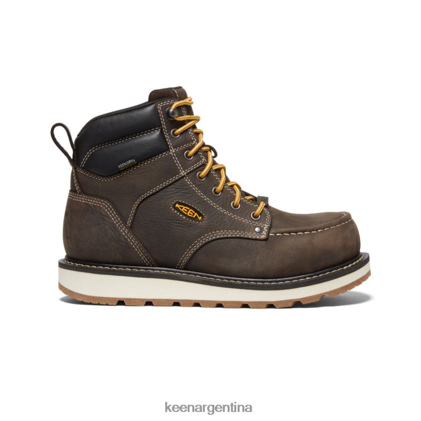 chocolate_oscuro_concha_de_arena_calzado_keen_cincinnati_6_t0822b232_hombres.jpg chocolate oscuro/concha de arena calzado KEEN cincinnati 6" T0822B232 hombres - Imagen 1