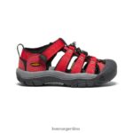cinta roja/gárgola calzado KEEN newport h2 T0822B746 pequeños niños