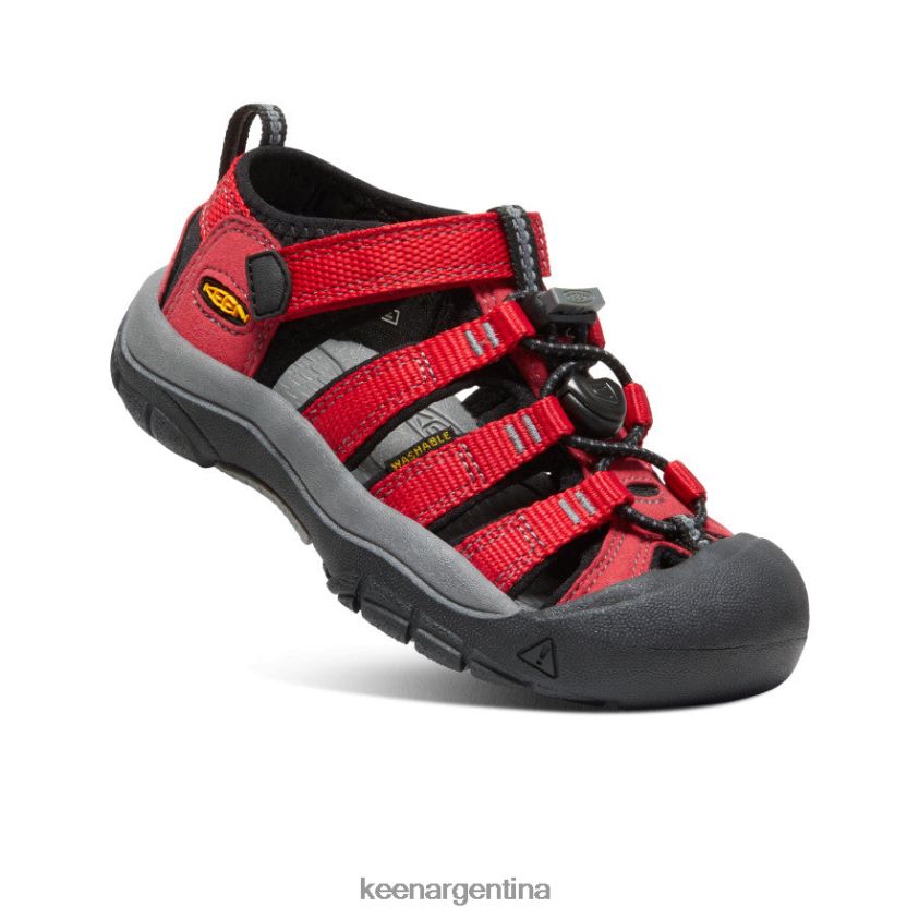 cinta roja/gárgola calzado KEEN newport h2 T0822B746 pequeños niños - Imagen 3