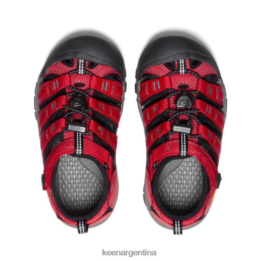 cinta roja/gárgola calzado KEEN newport h2 T0822B746 pequeños niños - Imagen 4