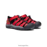 cinta roja/gárgola calzado KEEN newport h2 T0822B766 niños grandes - Imagen 2