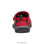 cinta roja/gárgola calzado KEEN newport h2 T0822B766 niños grandes - Imagen 5