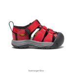 cinta roja/gárgola calzado KEEN newport h2 T0822B827 niños pequeños