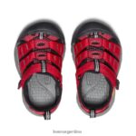 cinta roja/gárgola calzado KEEN newport h2 T0822B827 niños pequeños - Imagen 4