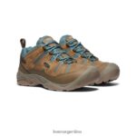 coco tostado/atlántico norte calzado KEEN zapato de ventilación circadia T0822B642 mujer - Imagen 2
