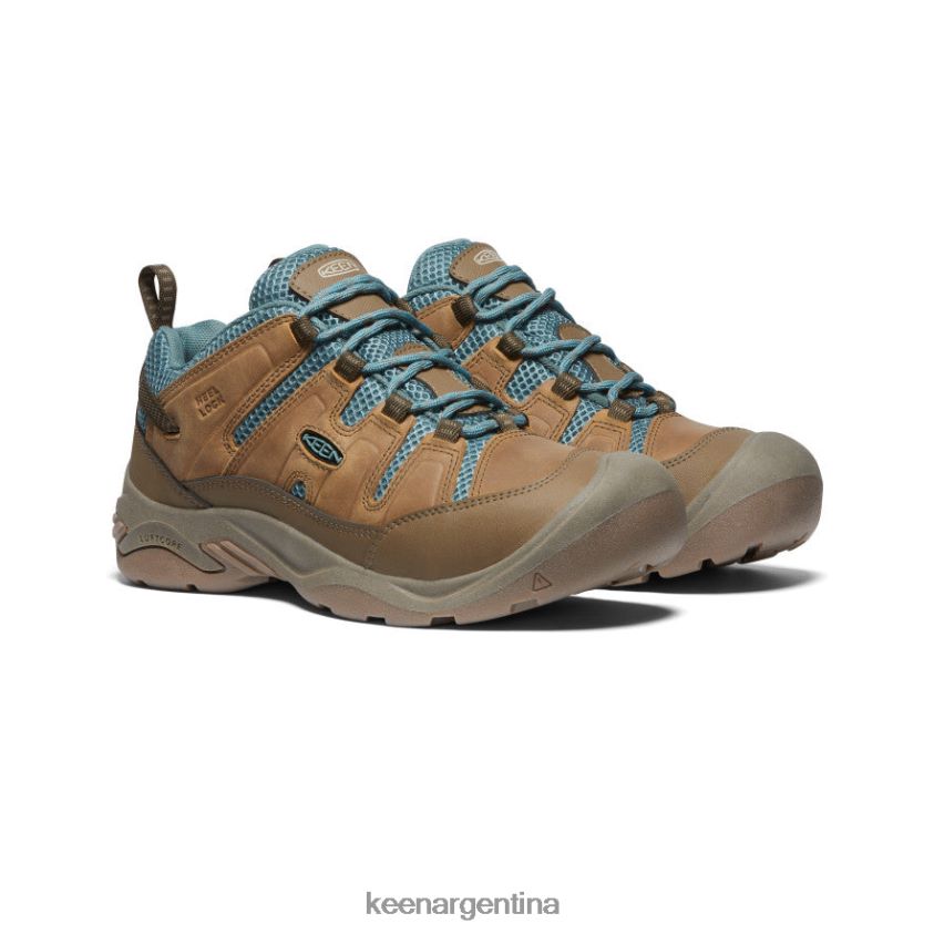 coco tostado/atlántico norte calzado KEEN zapato de ventilación circadia T0822B642 mujer - Imagen 2