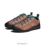 coco tostado/musgo de mar calzado KEEN zapatillas de ante jaspe T0822B560 mujer - Imagen 2