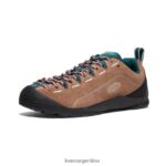 coco tostado/musgo de mar calzado KEEN zapatillas de ante jaspe T0822B560 mujer - Imagen 3