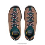 coco tostado/musgo de mar calzado KEEN zapatillas de ante jaspe T0822B560 mujer - Imagen 4