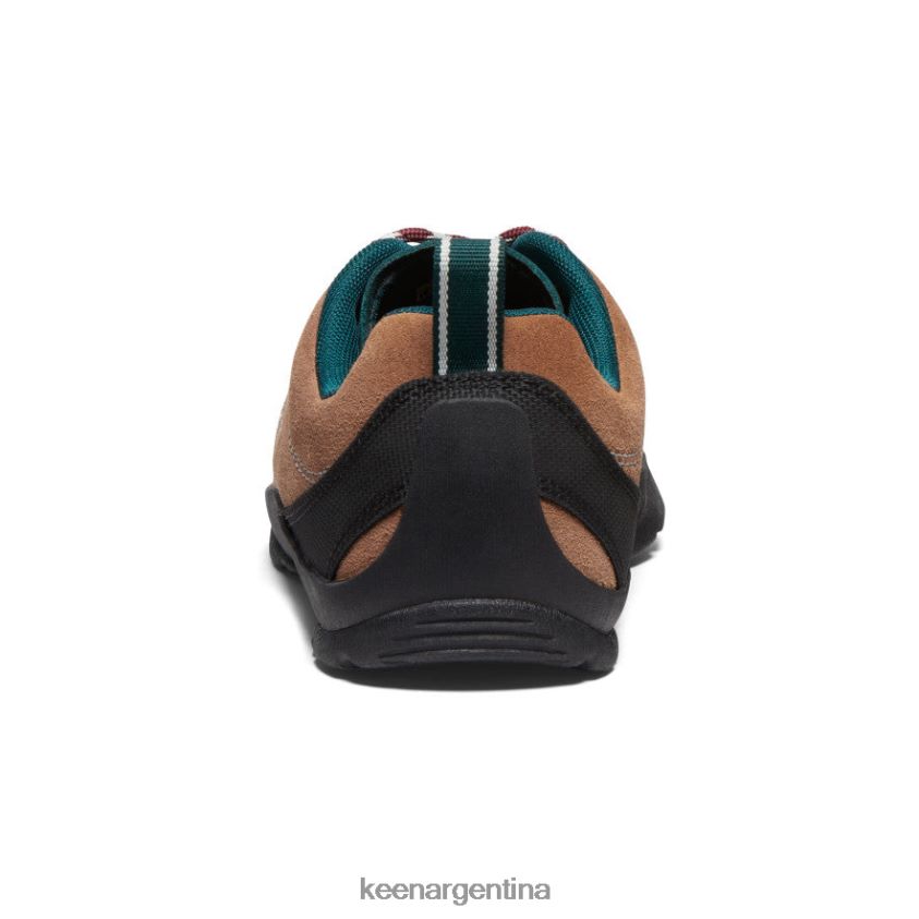 coco tostado/musgo de mar calzado KEEN zapatillas de ante jaspe T0822B560 mujer - Imagen 5