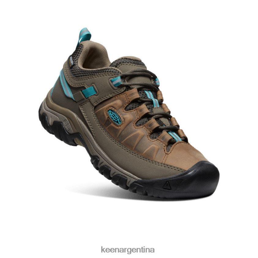 coco tostado/porcelana calzado KEEN targhee iii impermeable T0822B607 mujer - Imagen 3
